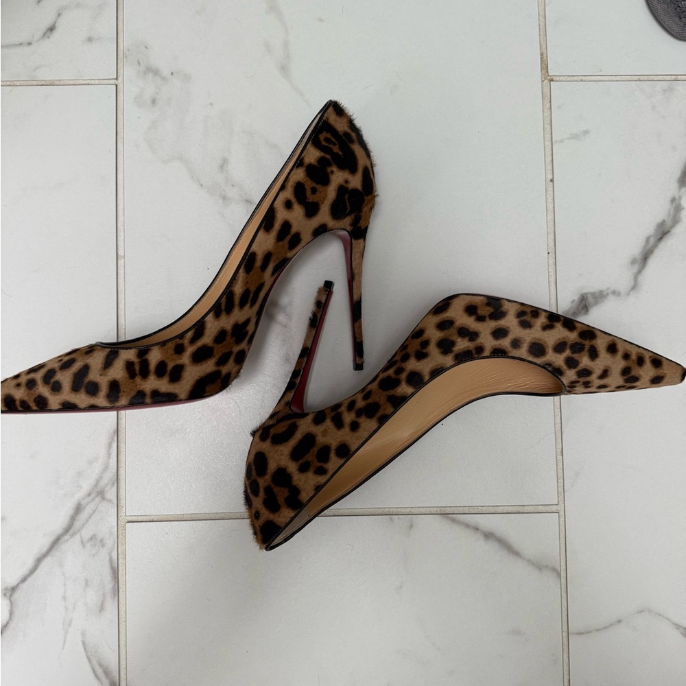 Christian Louboutin Leopard Print Heels
